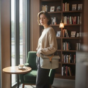 Aunts & Uncles TAKAHASHI RE Umhängetasche sage green